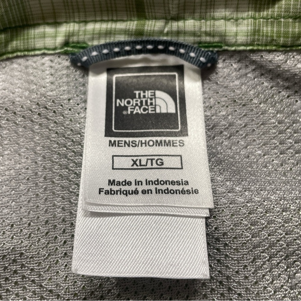 The North Face Green and White Casual Button Down Tech Shirt Men’s XL - Picture 4 of 8